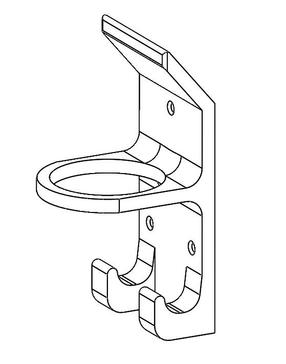 Hurling Camogie Holder (Solid Colours)