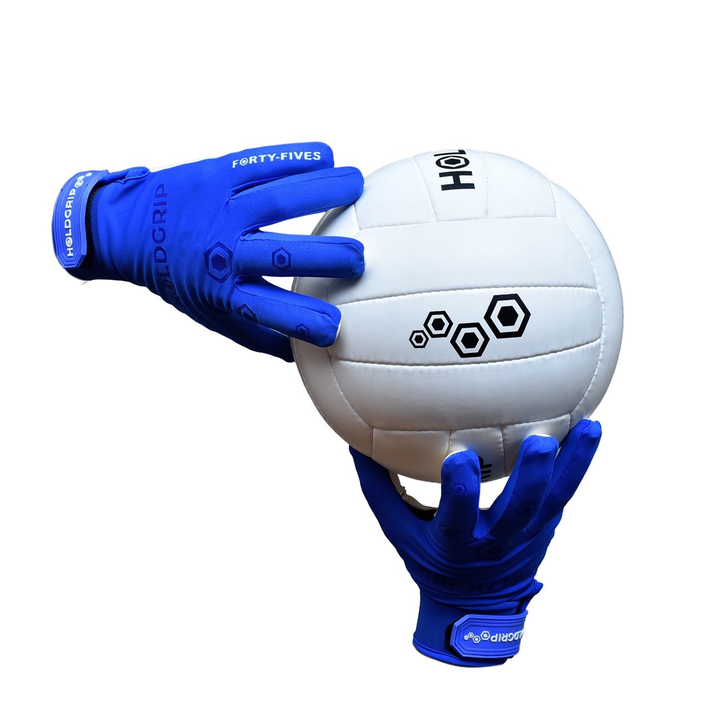 HoldGrip “Forty Fives” Gaelic Football Gloves – With Anti-Loss Snap Button