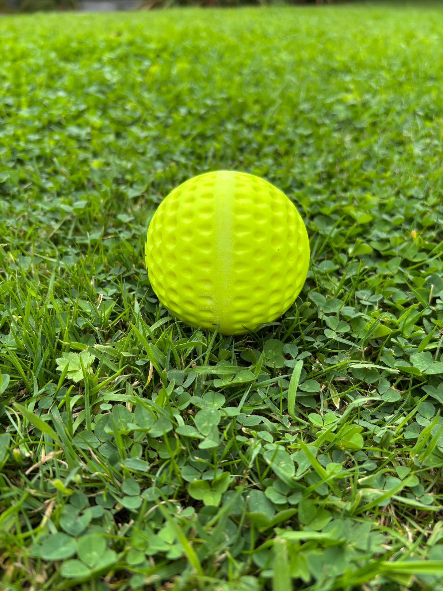 Yellow hurling and camogie speedball by hurlingholder, designed for wallball training.